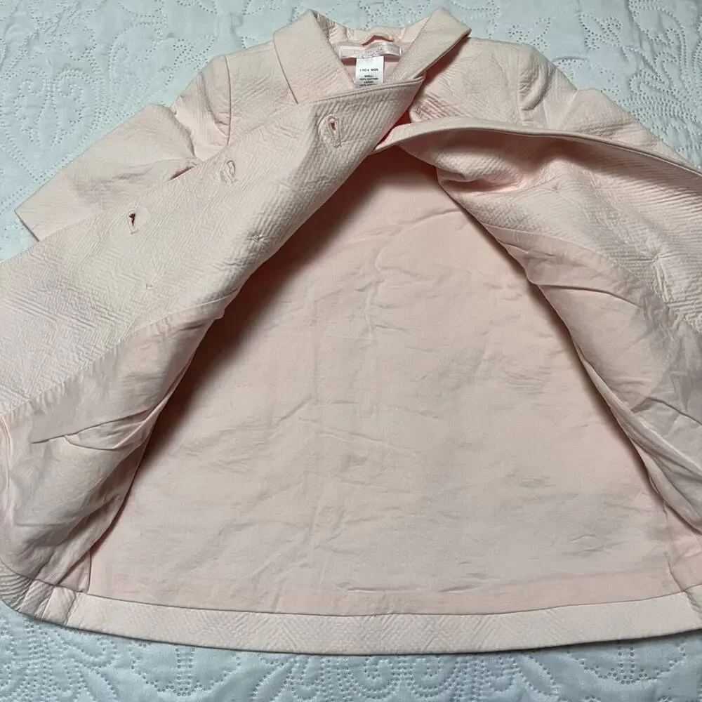 Janie And Jack Vintage Pea Coat Size 3-6m